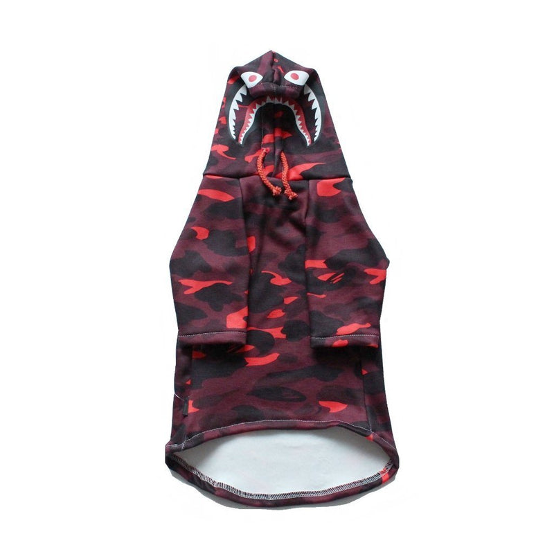 Shark Monster Hoodie (Red)