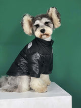 Barknpup Dogface Puffer Jacket (Black)